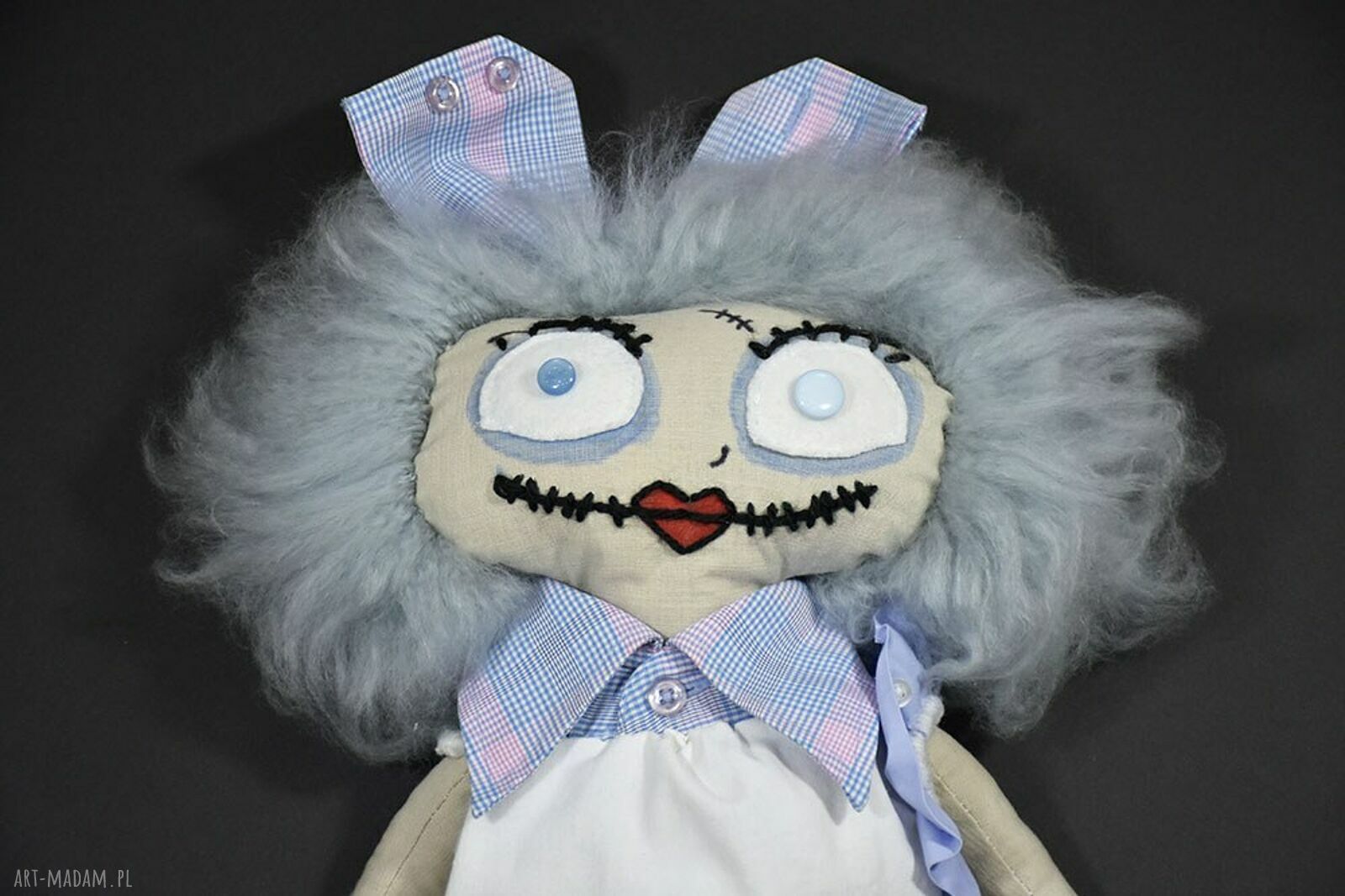 Lalka Creepe - Szmaciana Królowa Zmierzchu (50 cm)
