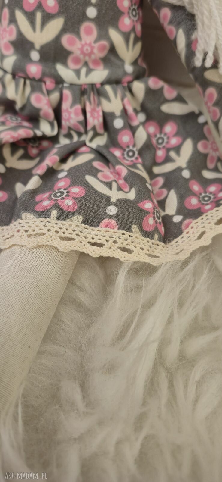 Lalka Tilda antyalergiczna 35 cm - bawełniana maskotka handmade