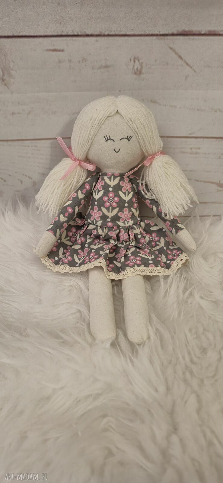 Lalka Tilda antyalergiczna 35 cm - bawełniana maskotka handmade
