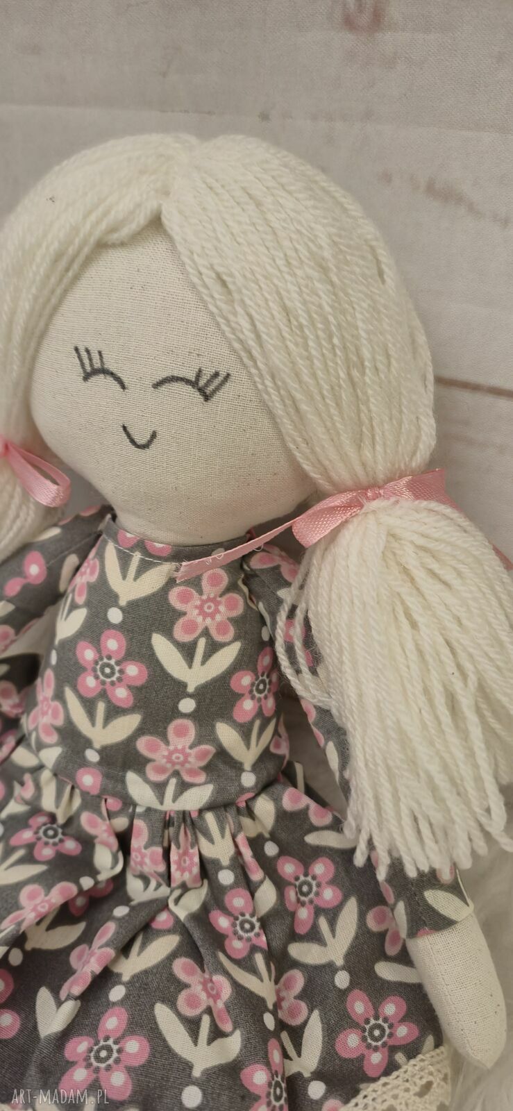 Lalka Tilda antyalergiczna 35 cm - bawełniana maskotka handmade