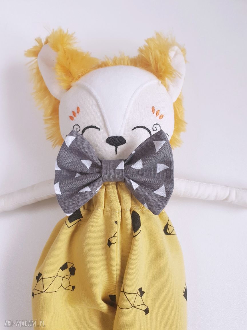 Lalka Lis Leoś - eko maskotka przytulanka 33 cm