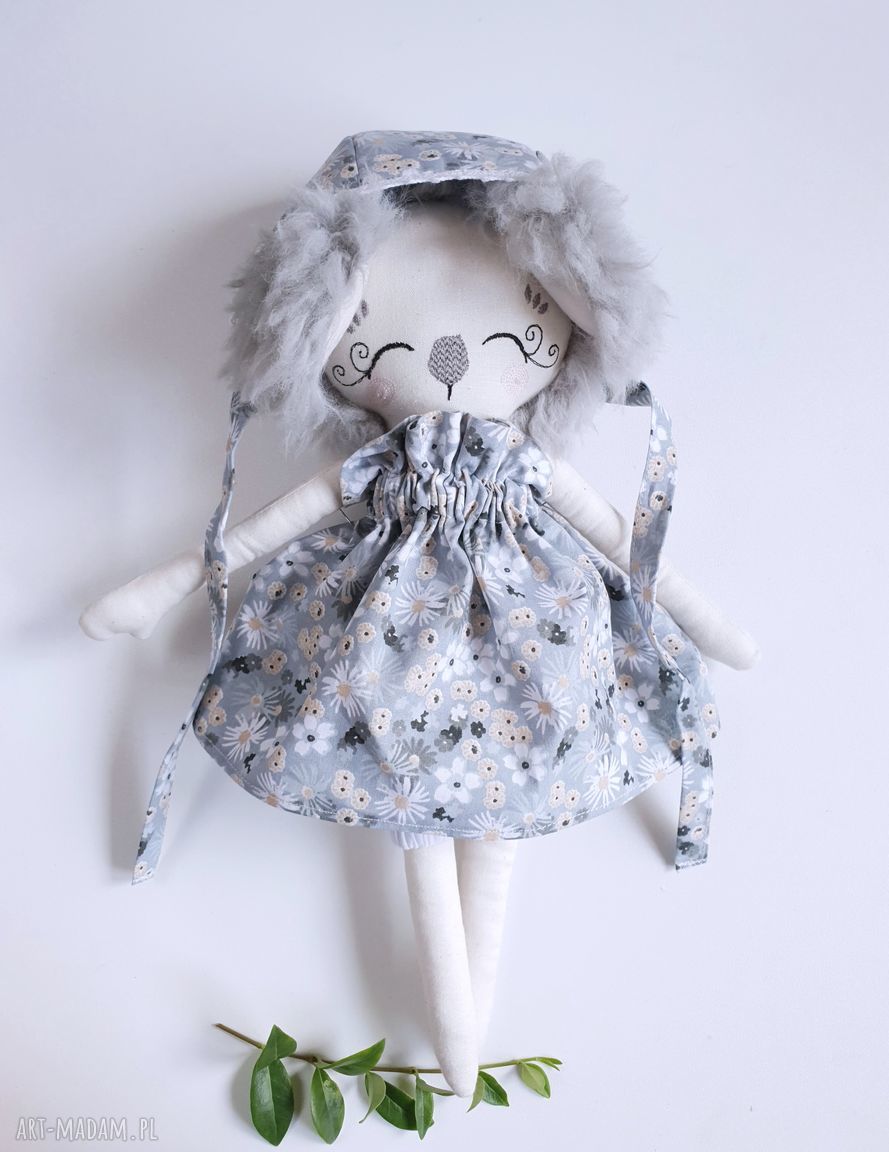 Lalka Miś Koala 33 cm - zestaw Safari z bawełnianą czapeczką