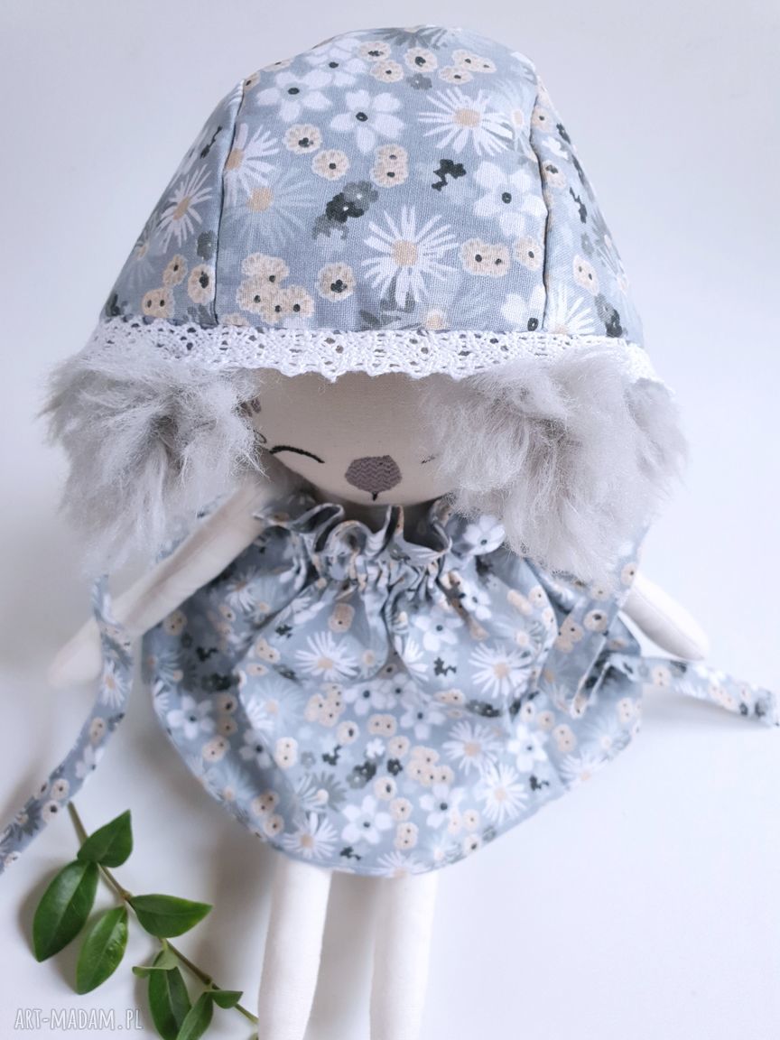 Lalka Miś Koala 33 cm - zestaw Safari z bawełnianą czapeczką