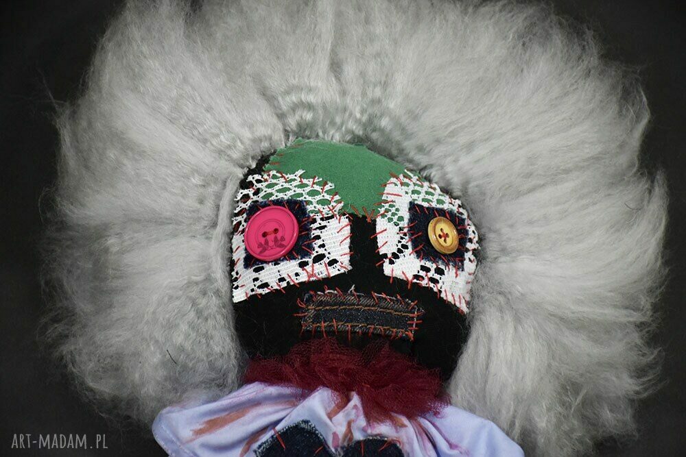 Morta - artdoll z upcyklingu, niepowtarzalna niespodzianka pełna charakteru