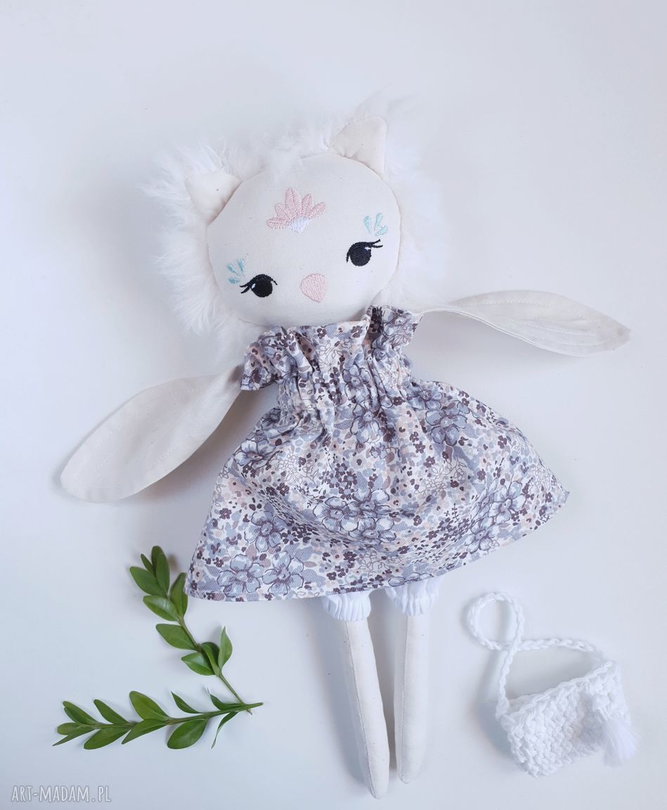 Lalka Sowa Aurelka 33 cm - eko przytulanka do pokoju dziecka