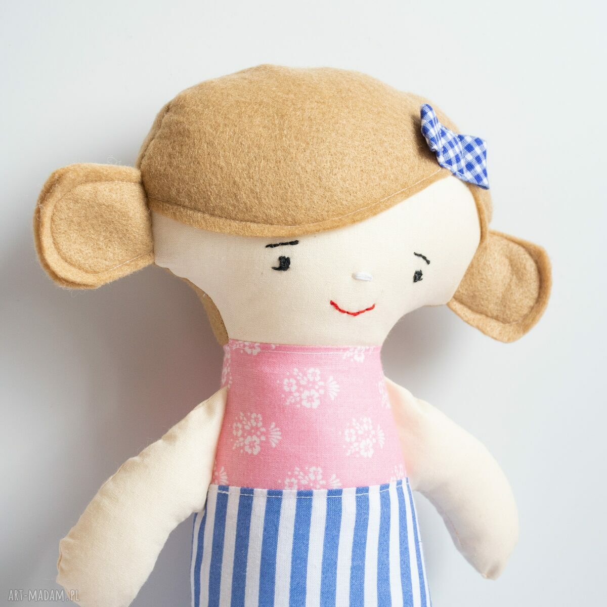 Lalka syrenka 33 cm - Hania na chrzest, roczek i Dzień Dziecka