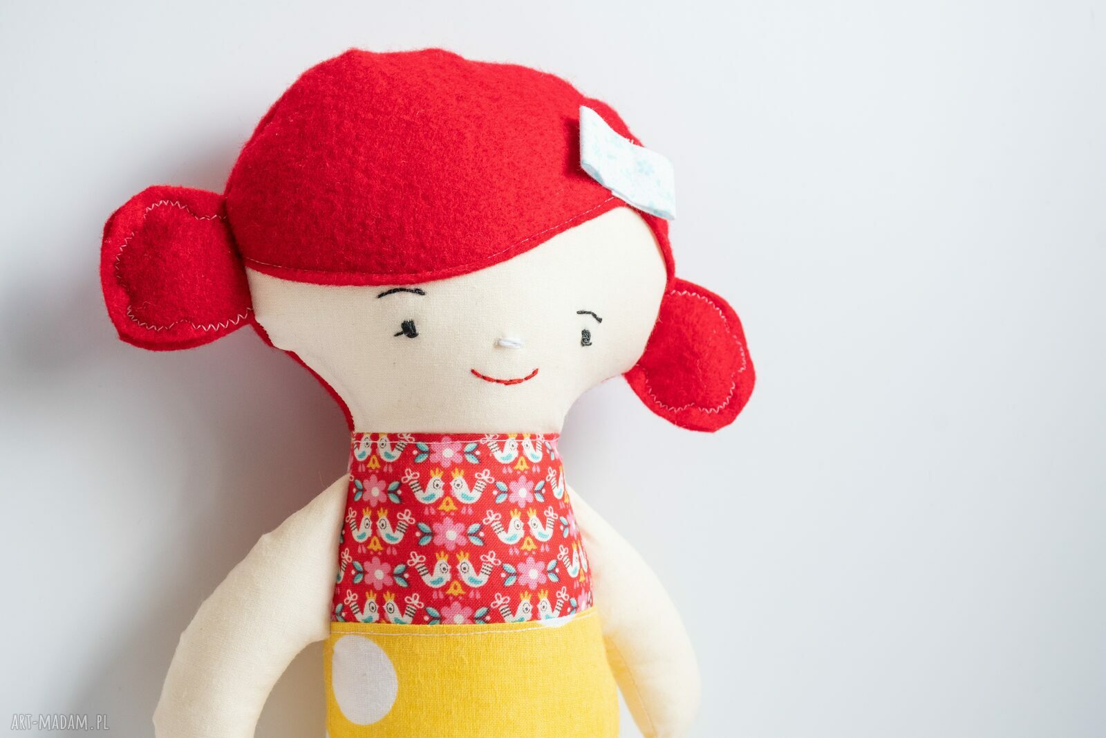 Lalka syrenka 33 cm - Małgosia, ręcznie wykonana