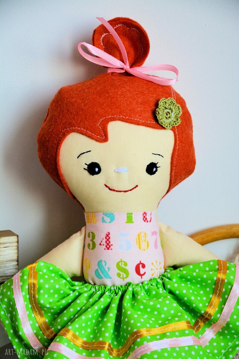 Lalka tancereczka Emma 35 cm - prezent handmade