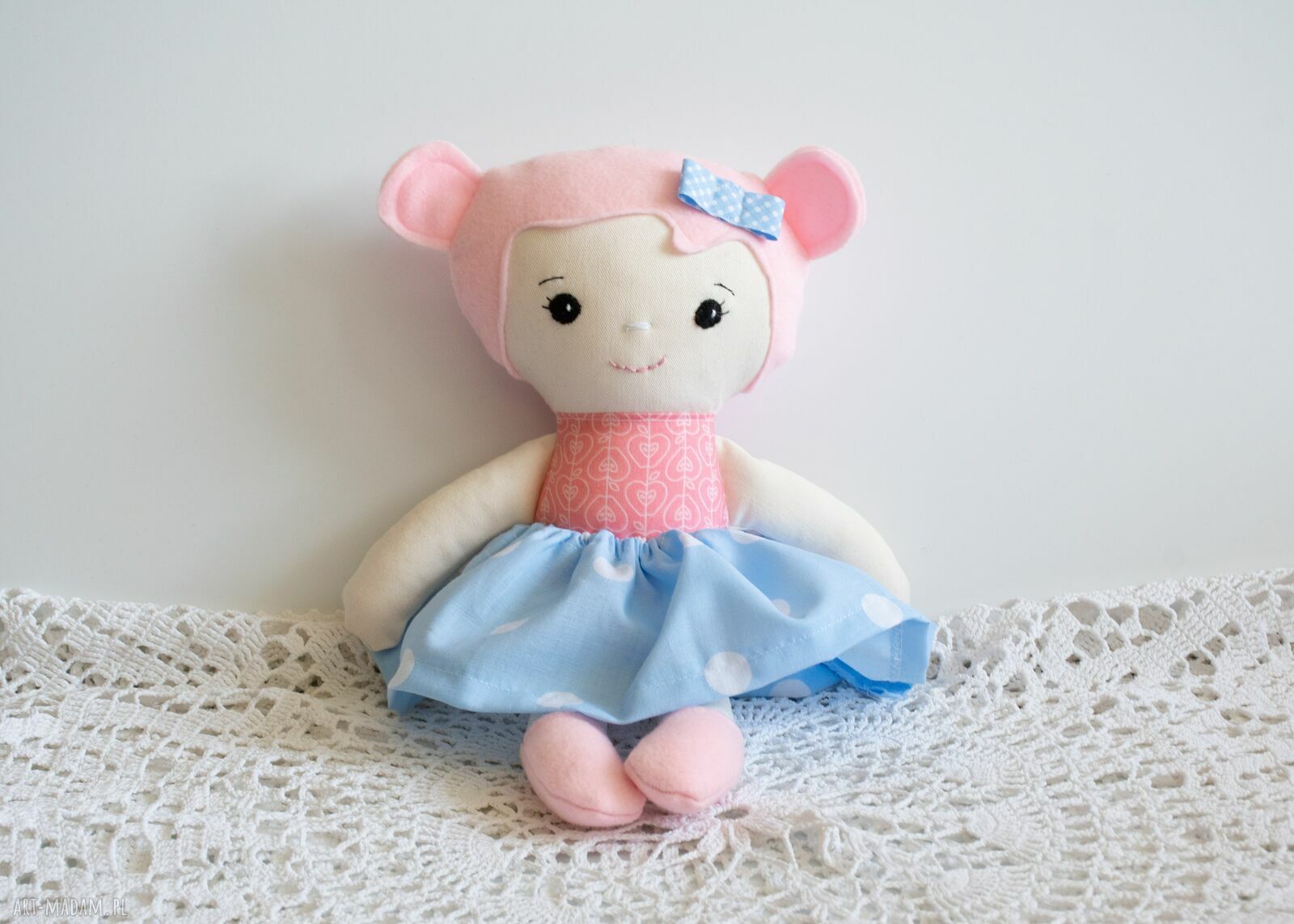 Lalka Tośka Kasia 34 cm - ręcznie haftowana tancerka