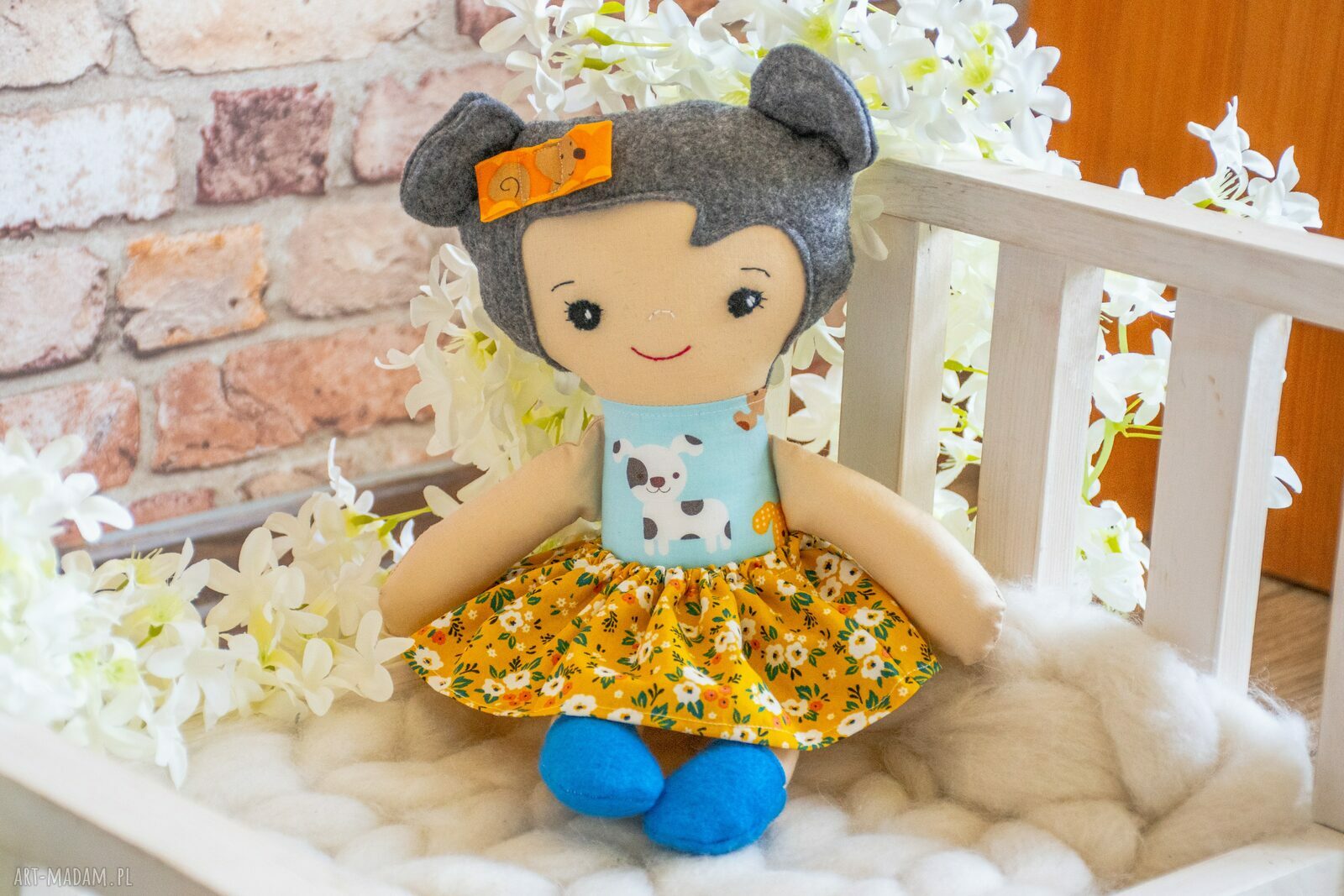 Lalka Tośka - Ewcia 34 cm - pierwsza lalka dla dziewczynki