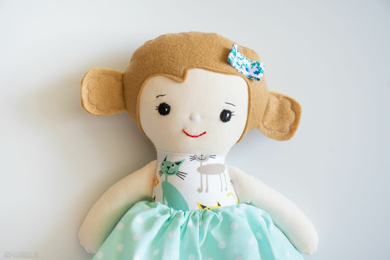 Lalka Tośka Marysia 34 cm - baletnica ręcznie robiona dla dziewczynki