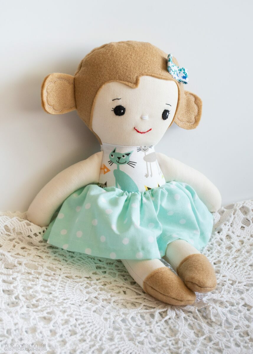 Lalka Tośka Marysia 34 cm - baletnica ręcznie robiona dla dziewczynki