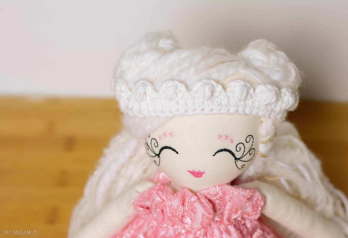 Lalka Zosia 34 cm eko - ręcznie wykonana lalka Madika design