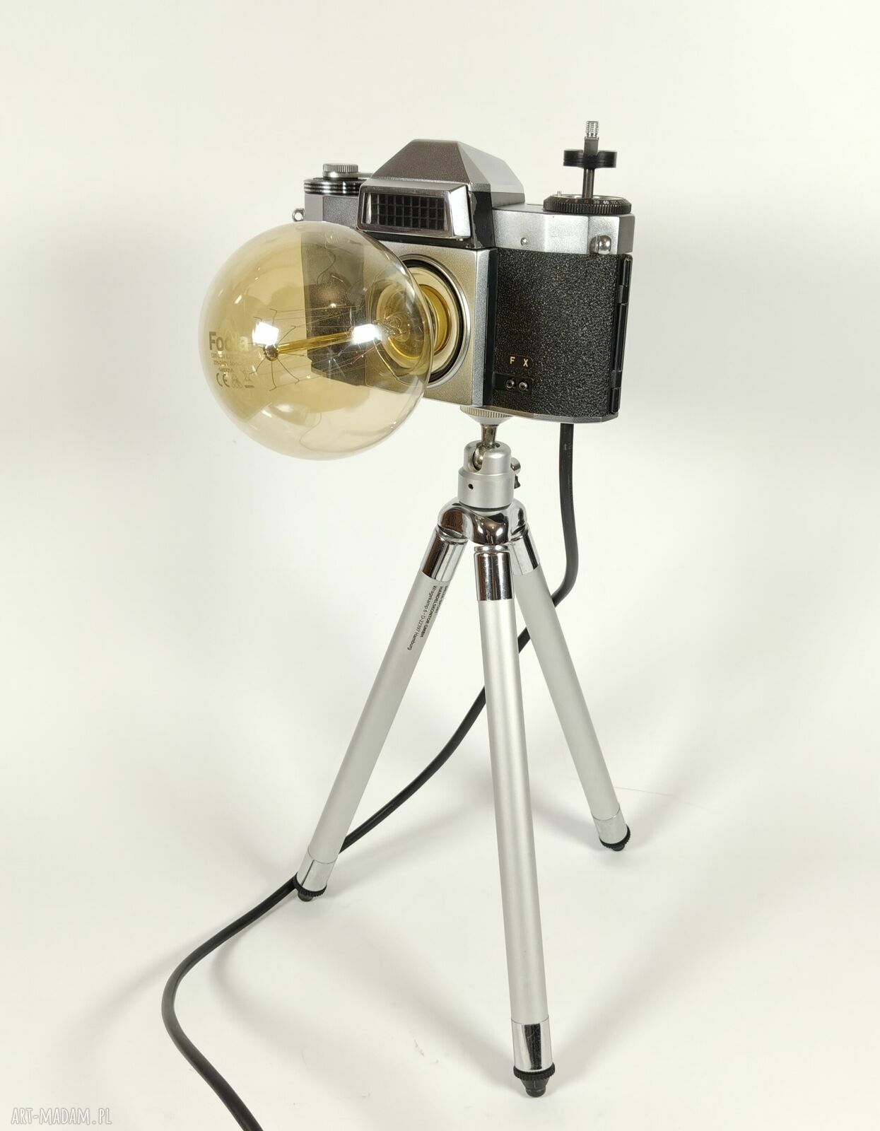 Lampa handmade do salonu, sypialni i domowego biura