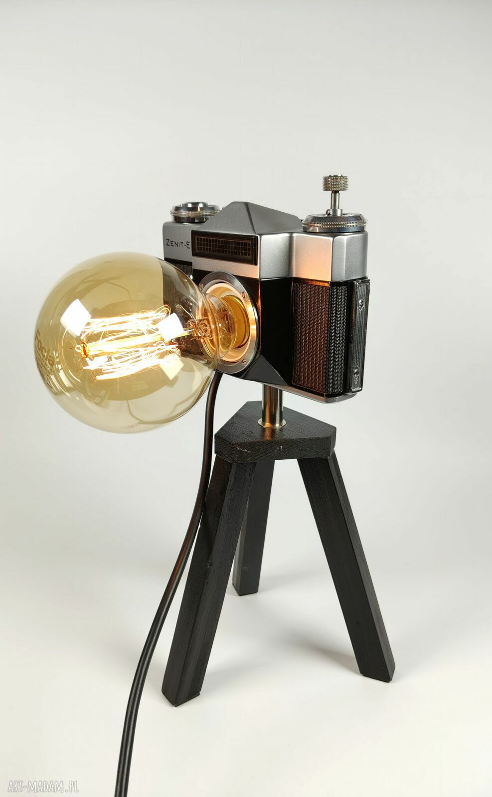 Lampka z aparatu fotograficznego - oryginalny prezent dla fotografa i fotograficzki