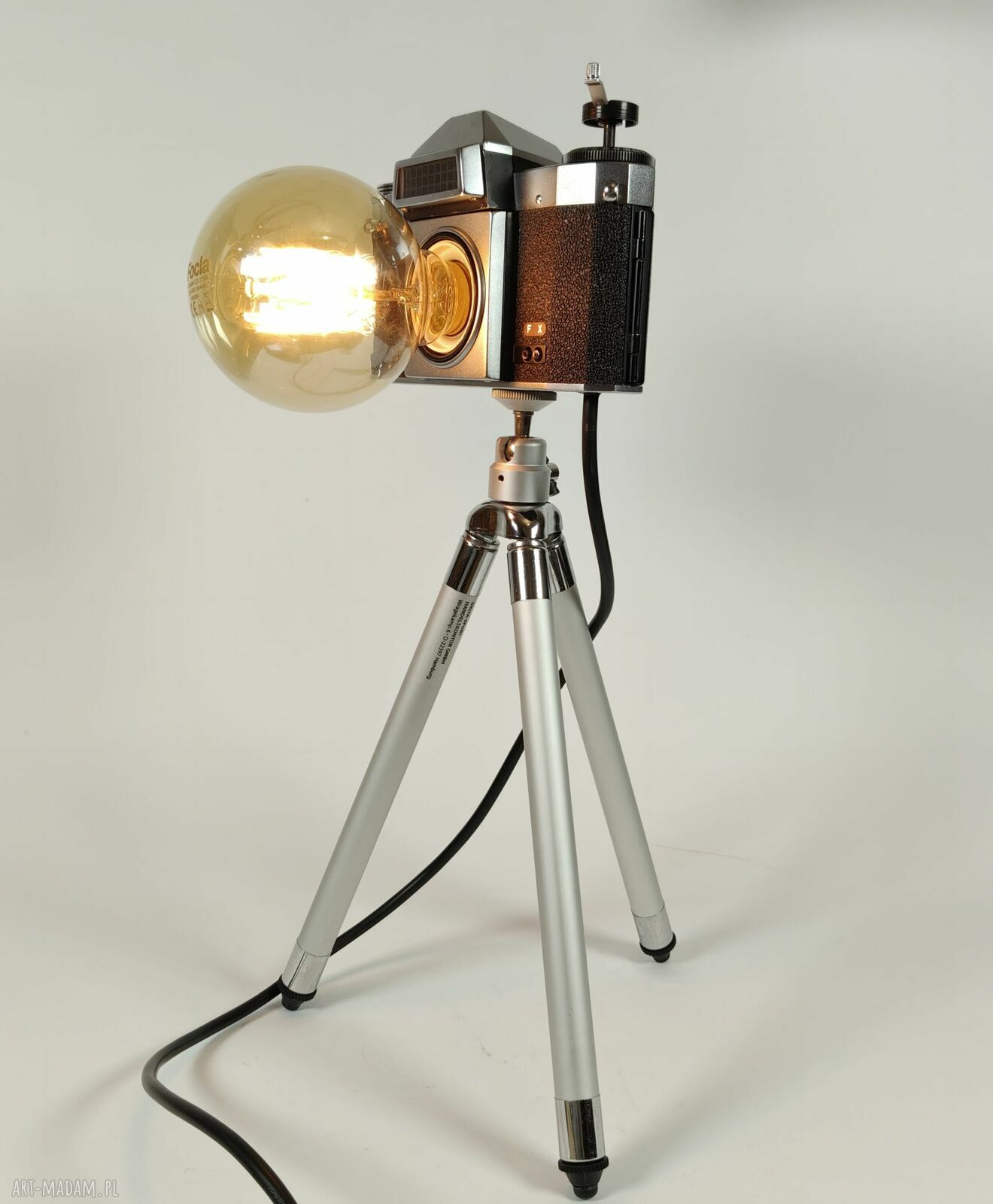 Lampa handmade do salonu, sypialni i domowego biura