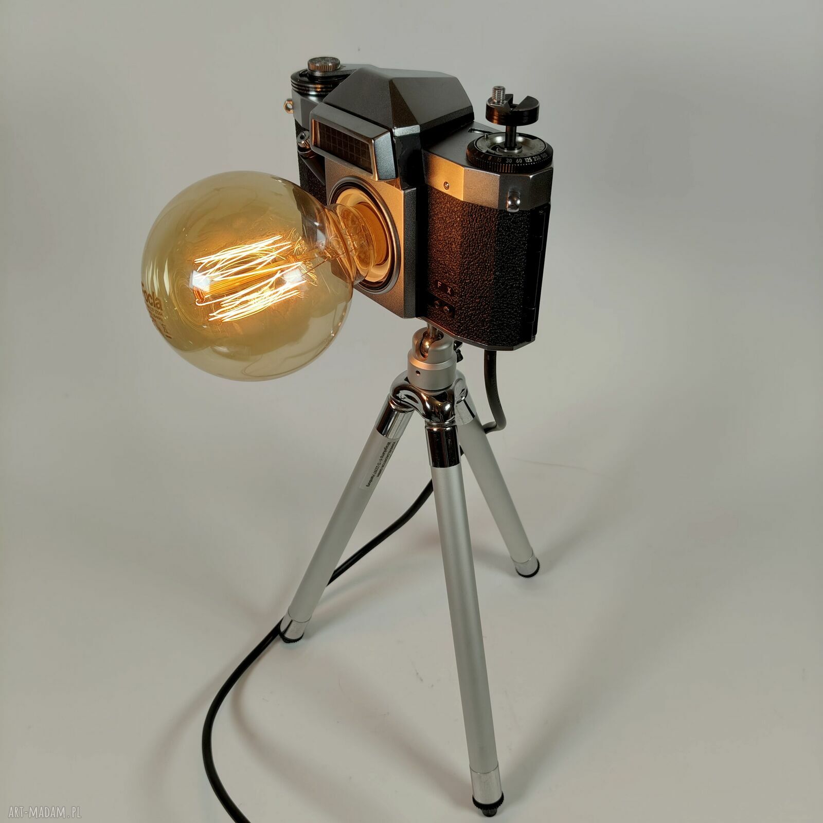 Lampa handmade do salonu, sypialni i domowego biura