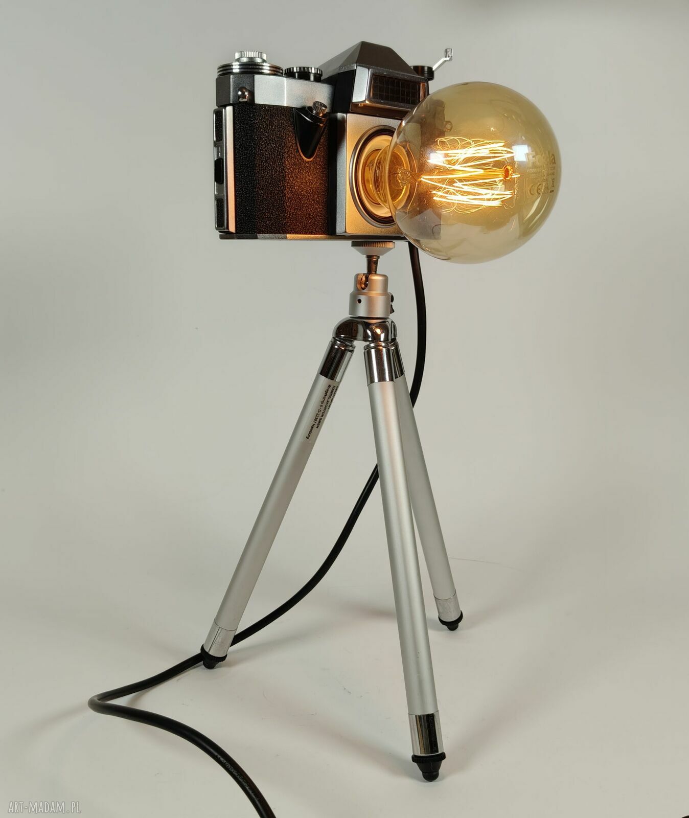 Lampa handmade do salonu, sypialni i domowego biura
