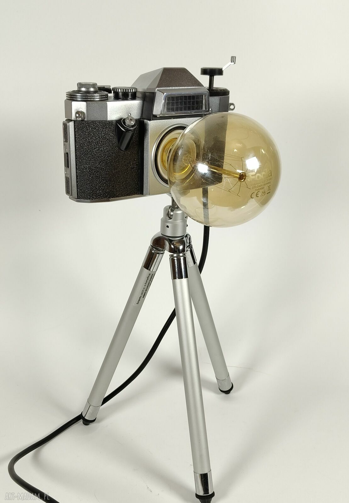 Lampa handmade do salonu, sypialni i domowego biura