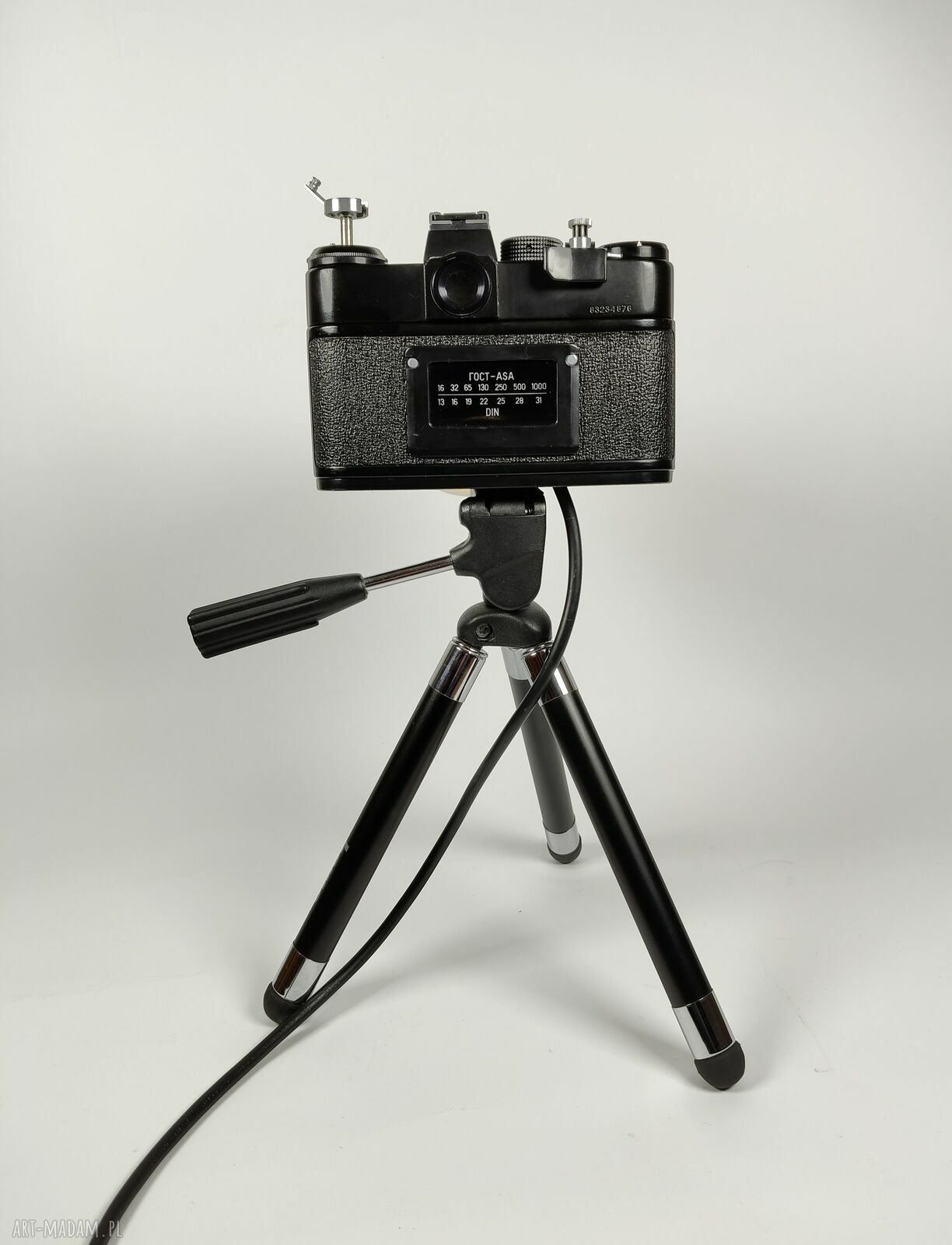 Lampka z aparatu - retro prezent dla fotografa i fotografki