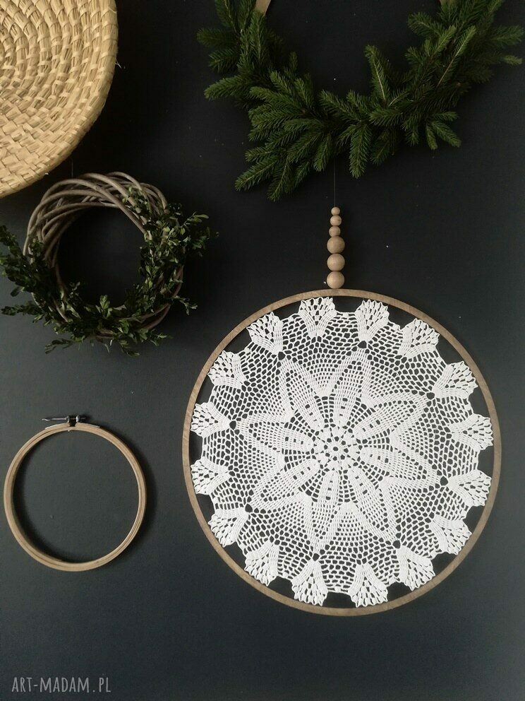 Łapacz snów handmade wyjątkowa dekoracja na prezent