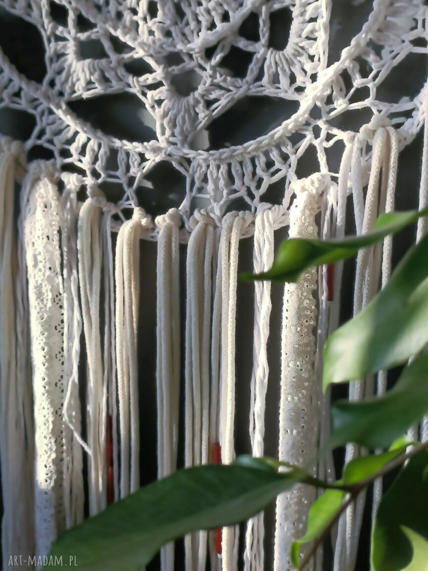 dekoracje: Łapacz snów ręcznie zrobione