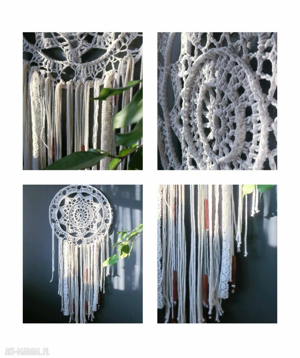 dekoracje: Łapacz snów ręcznie zrobione