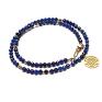 ręcznie wykonane naszyjniki lapis lazuli /choker/ vol. 6