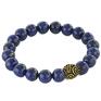 ręczne wykonanie bransoletki lapis lazuli stone with bead