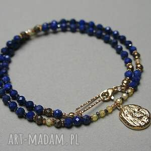 lapis lazuli vol 13 choker - szlachetna kolekcja