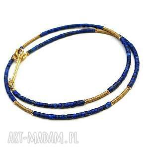 lapis lazuli vol 17 choker - szlachetna kolekcja