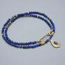 handmade naszyjniki lapis lazuli vol. 9 /choker/