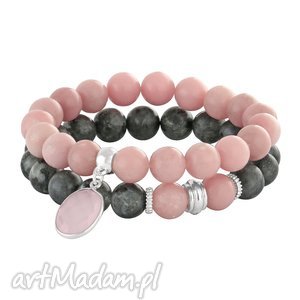 powder pink & steel lavoga