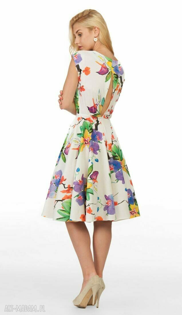 Sukienka INES Midi Justine HandMade