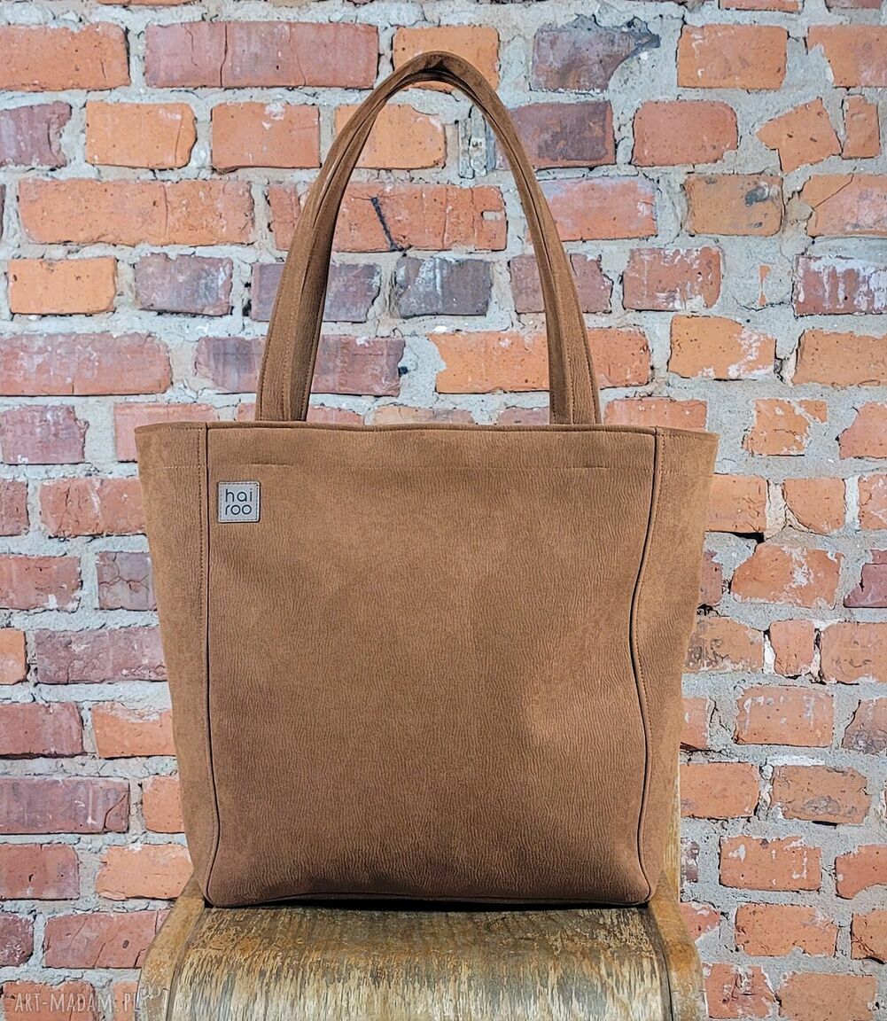 Lazy Bag Bukka ruda - duża torba na ramię vegan wodoodporna