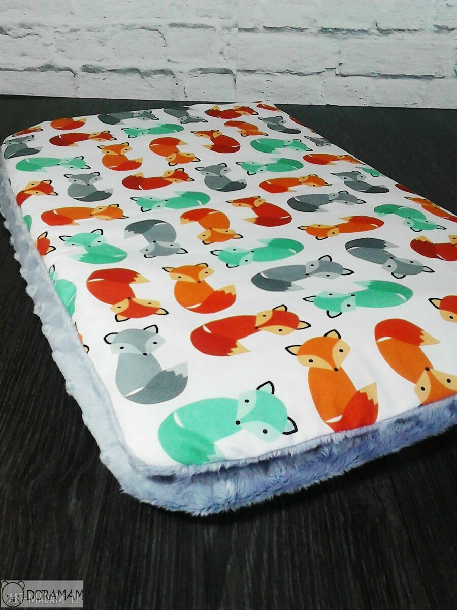 Lekki kocyk z podusią Minky, 75x100,Doramam