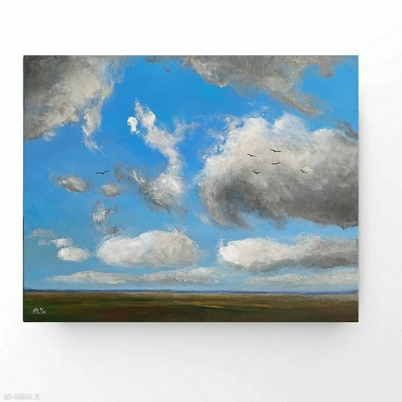 LEKKOŚĆ - obraz akrylowy 40x50 cm gotowy do zawieszenia