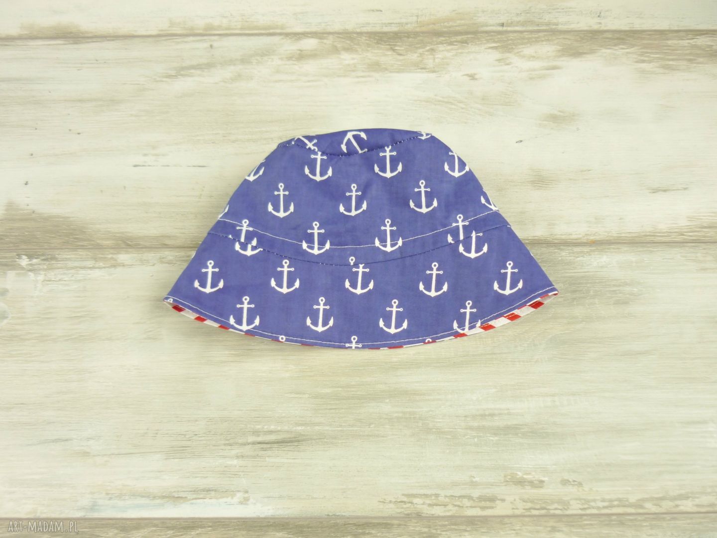 Kapelusz dla kotwica lapelusz bawełna dziecko wiosenny