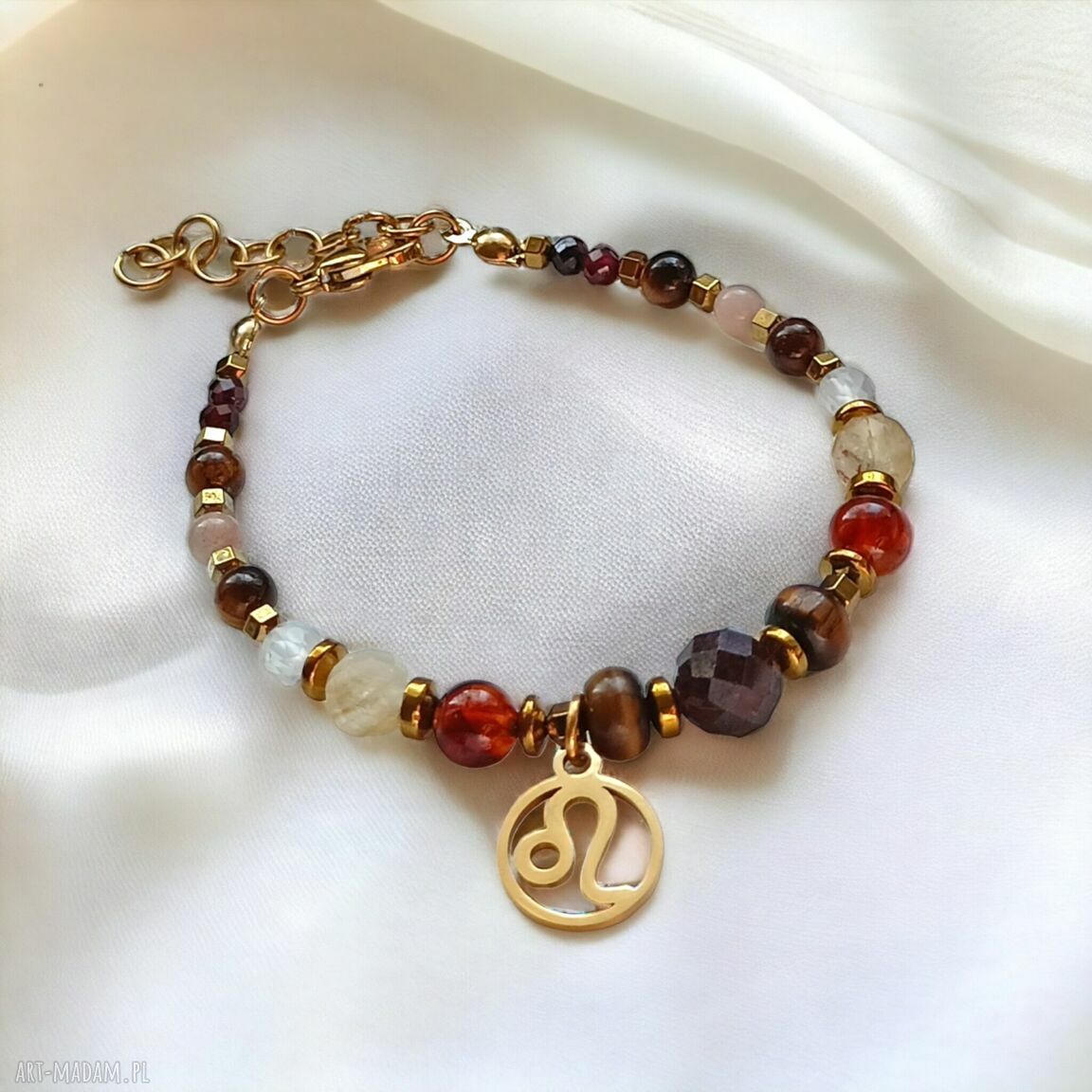 Bransoletka Lew - Zodiac Collection Premium limitowana