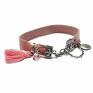 lilijki bransoletki /strap metalic pink/