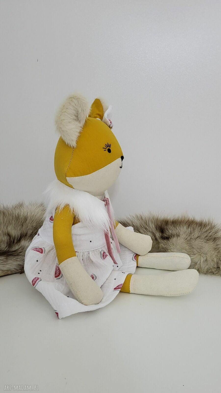 Liseczka 44 cm - lalka kolekcjonerska z personalizacją haftem