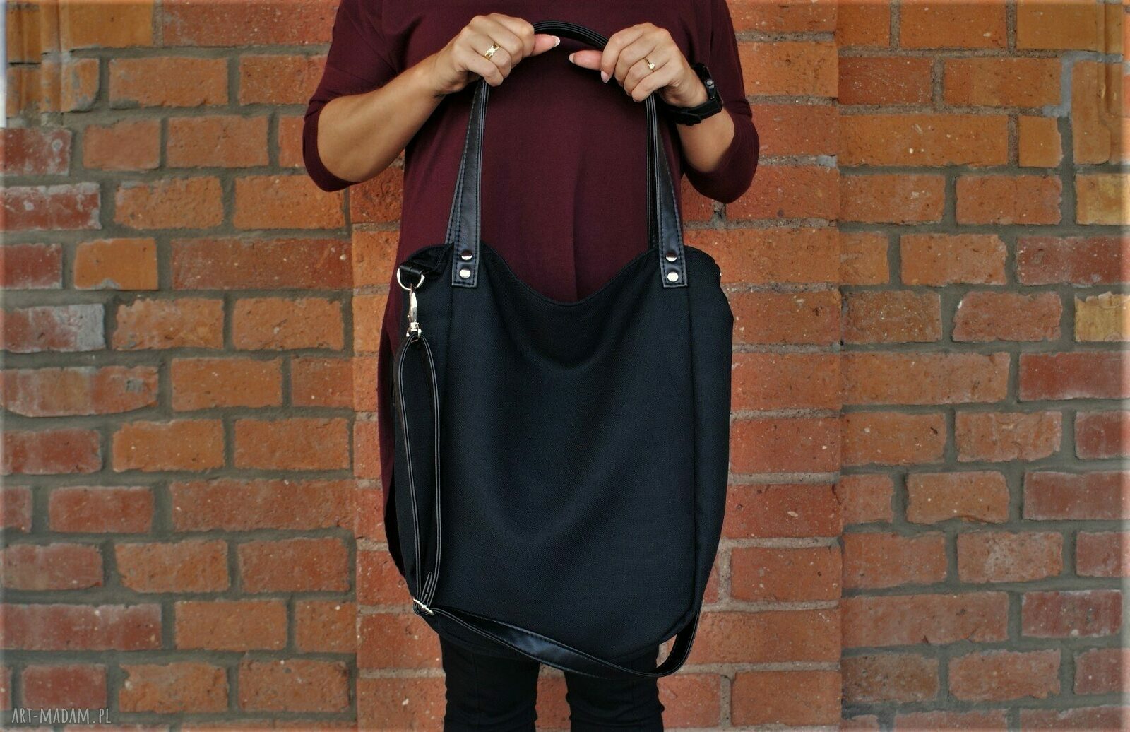 KlasIKS plecionka czerń Handmade