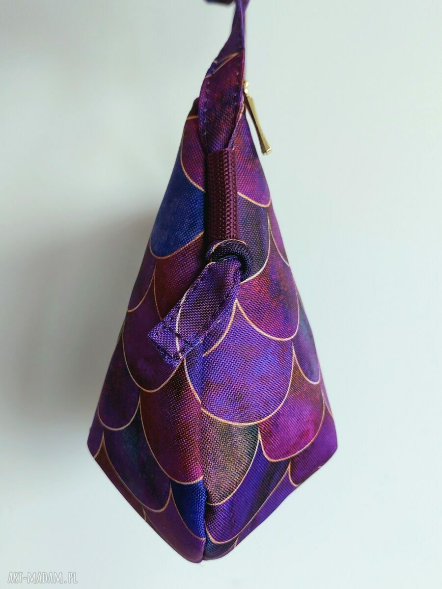 Torebka listonoszka Syrena półokrągła - wodoodporna handmade