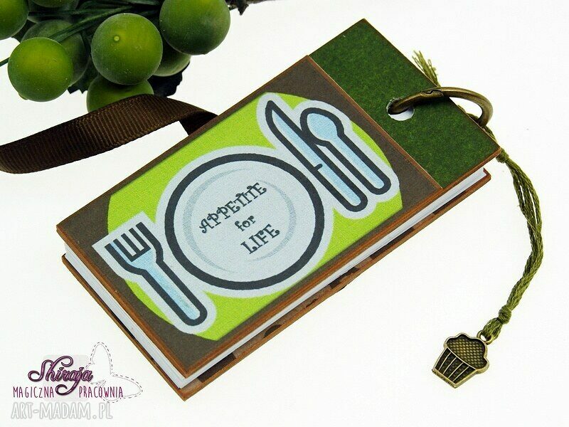 Notesy na zakupy w stylu scrapbooking - zestaw 5 sztuk