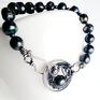 handmade bransoletki little black pearl bransoletka