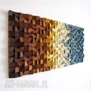 mozaika drewniana obraz drewniany 3d b01 wood light factory
