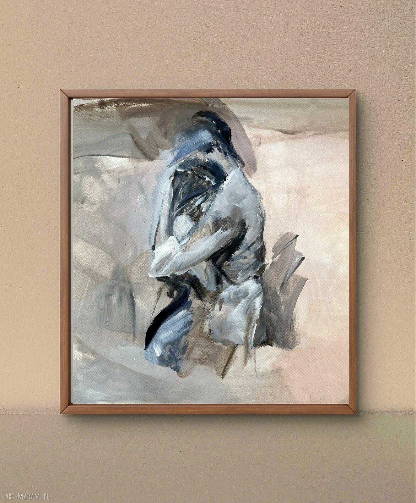 Love - zmysłowy plakat 70x70 cm na papierze archiwalnym
