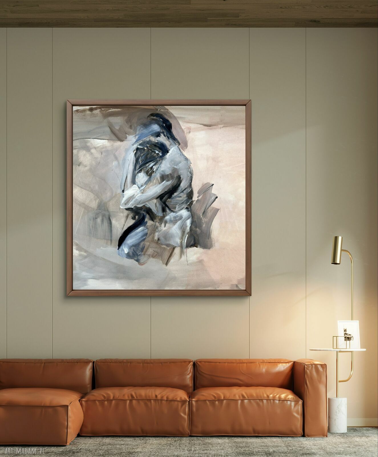 Love - zmysłowy plakat 70x70 cm na papierze archiwalnym