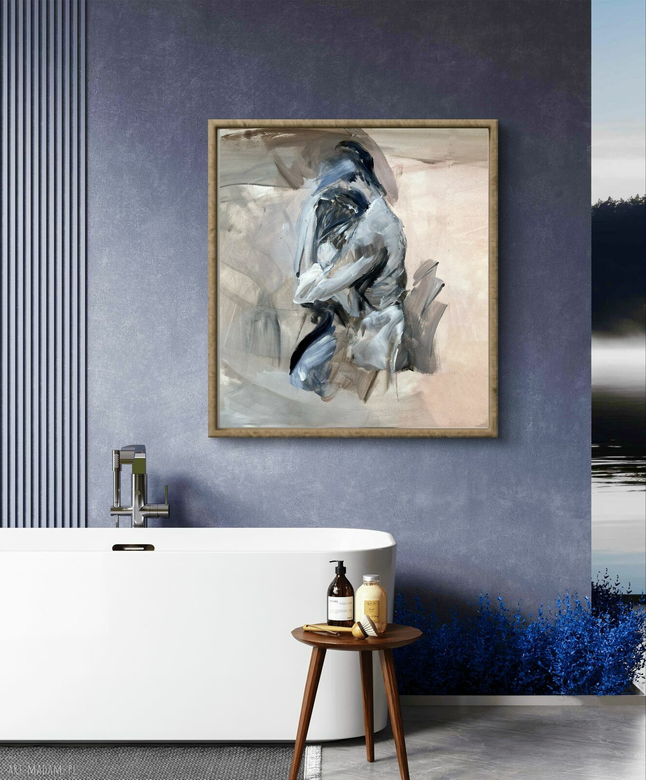 Love - zmysłowy plakat 70x70 cm na papierze archiwalnym