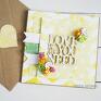 zielone scrapbooking kartki karka love is all you need, 687